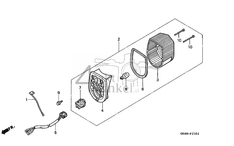 F23-2 - Taillight (C50P-2 (B1/D1/ST1/S1))