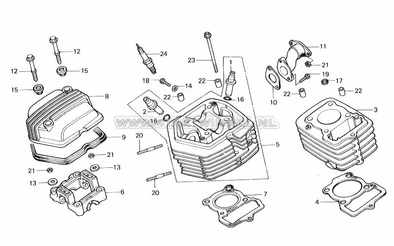 E1 - Cylinder - Cylinderhead