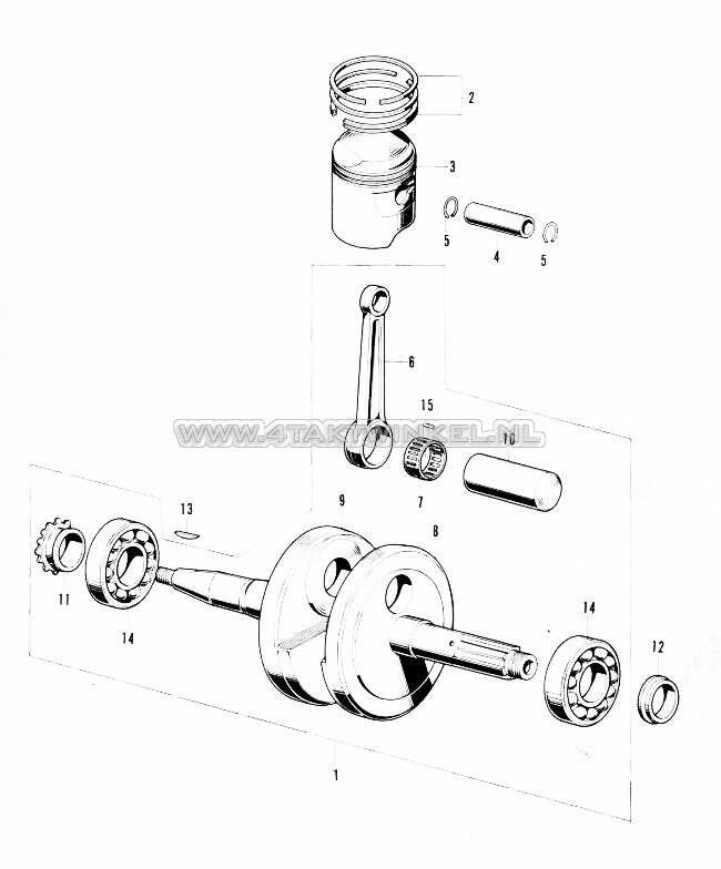 E9 - Crankshaft - Piston