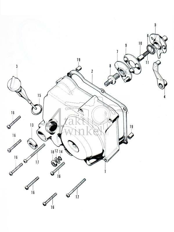 E6 - Right Crankcase Cover