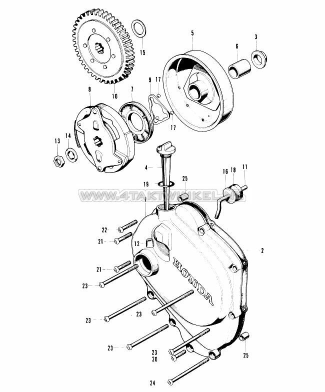 E2 - KUPPLUNG UND DECKEL