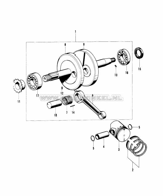 E6 - KOLBEN UND KURBELWELLE