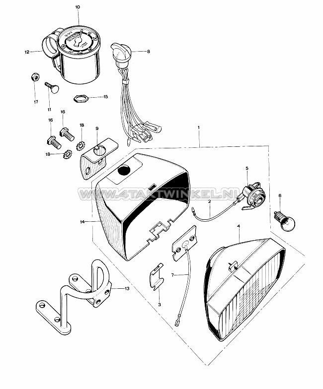 F-12 SCHEINWERFER (BE, NL, FR & DK)