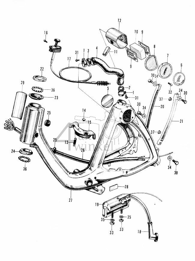 F12 - Frame Body - Air Cleaner - Wire Harness