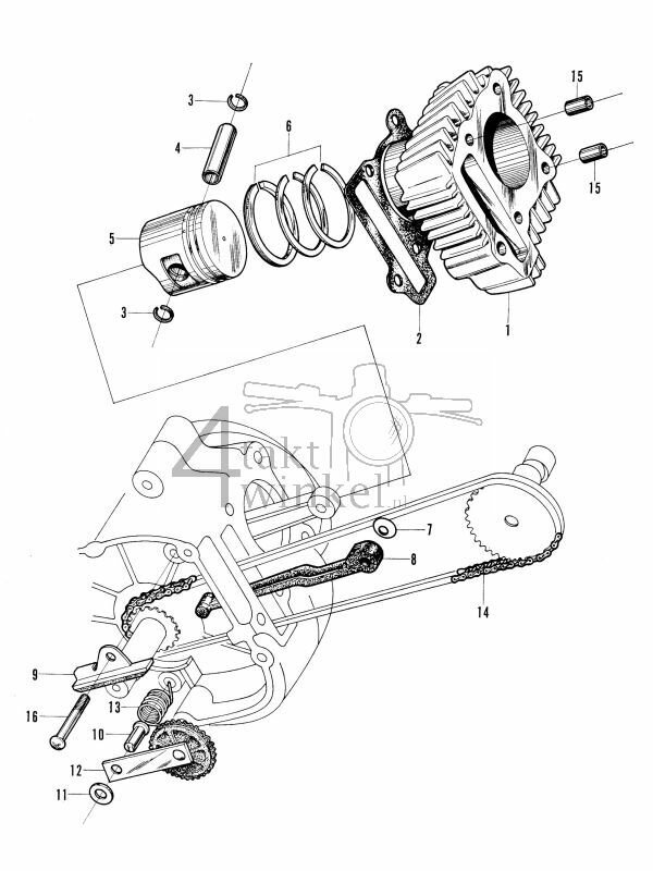 E3 - Cylinder - Cam Chain