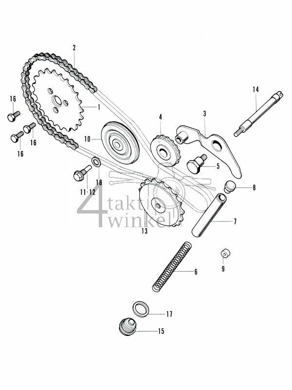 E5 - Cam Chain Tensioner