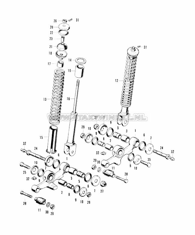 F4 - FRONT SHOCK ABSORBERS
