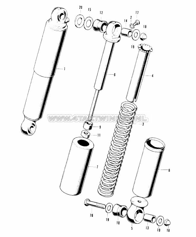 F10 - REAR SHOCK ABSORBERS