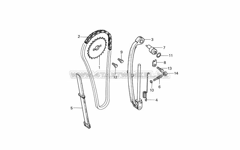 E3 - Timing Chain - Tensioner
