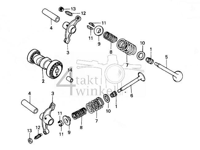 E3 - Camshaft - Valve