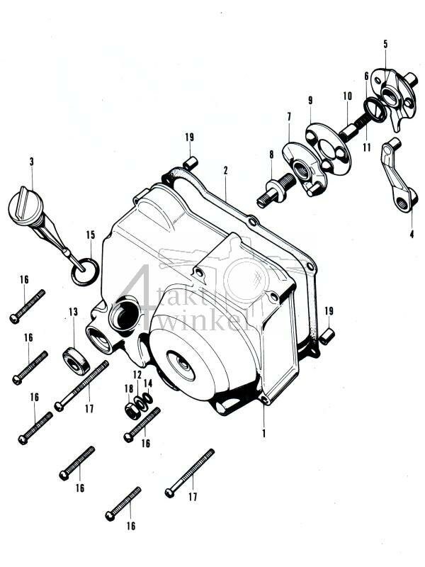 E6 - Right Crankcase Cover