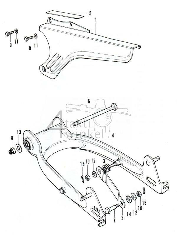 F11 - Rear Fork - Chain Case