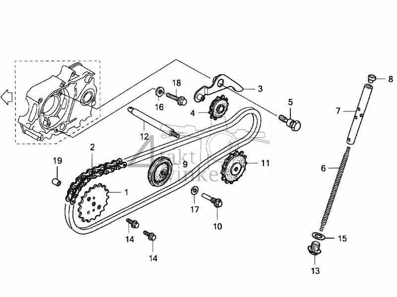 E4 - Cam Chain - Tensioner