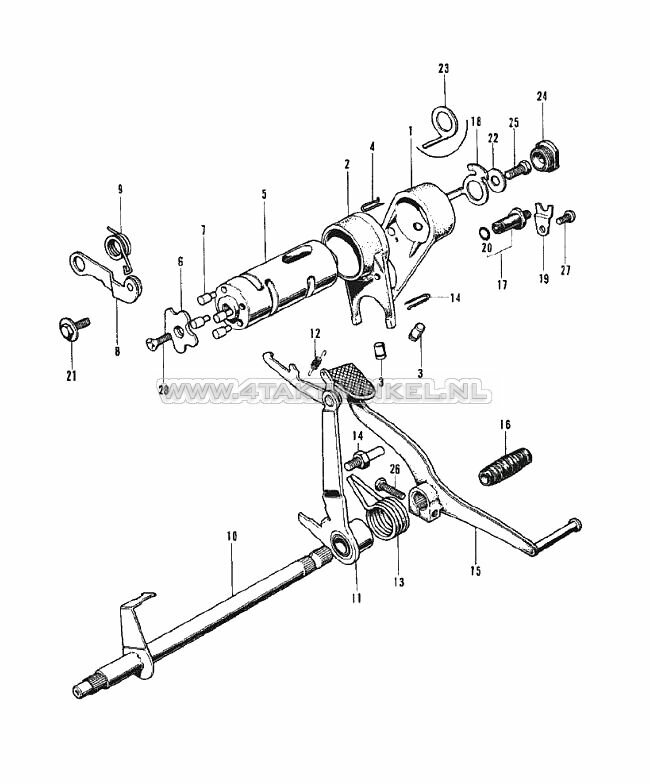 E9 - GEAR SHIFT DRUM