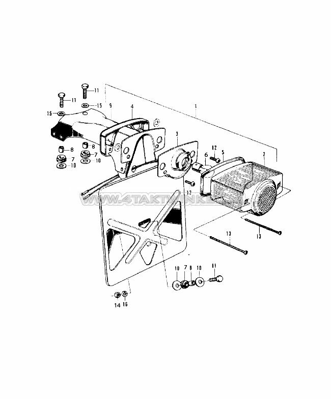 F15 - TAIL LIGHT (UK)