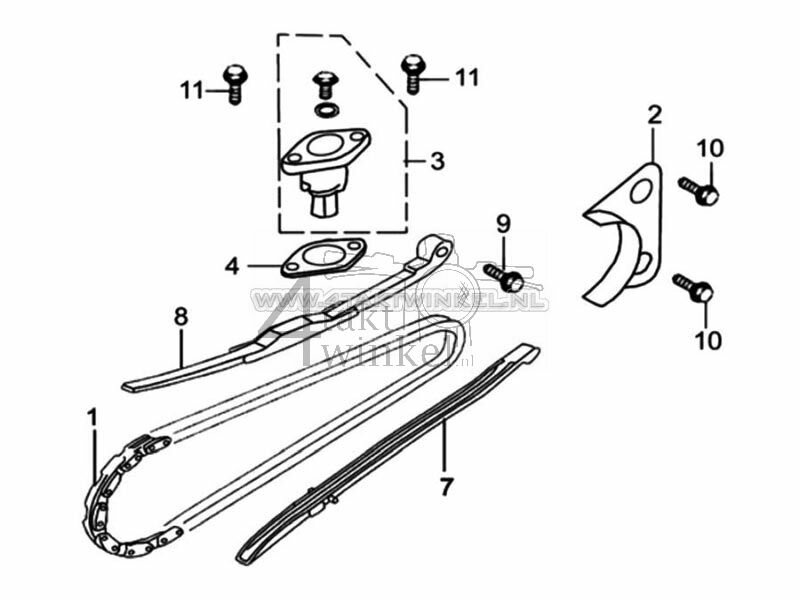 E5 - TIMING CHAIN - TENSIONER