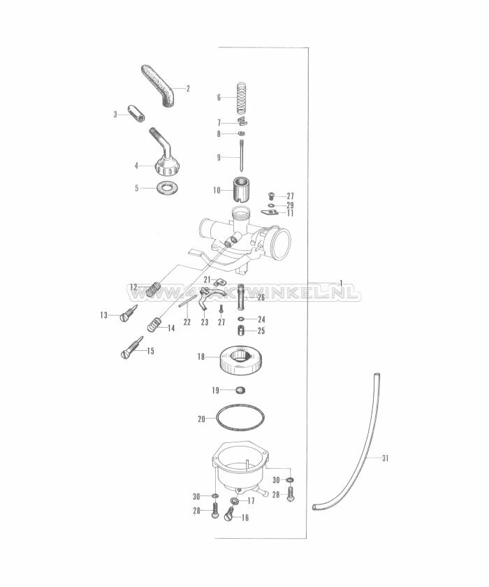 E11 - Carburetor (Keihin)