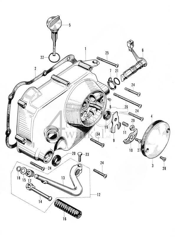 E4 - Right Crankcase Cover
