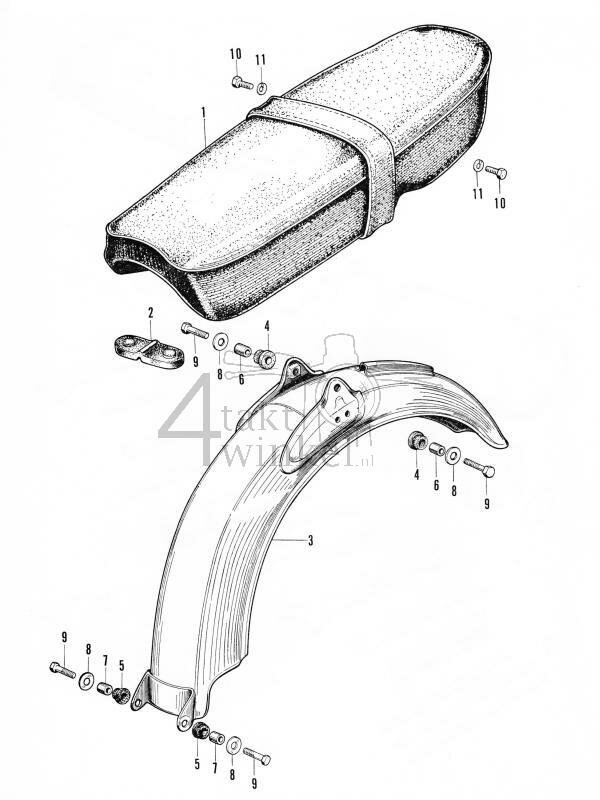 F9 - Seat - Rear Fender