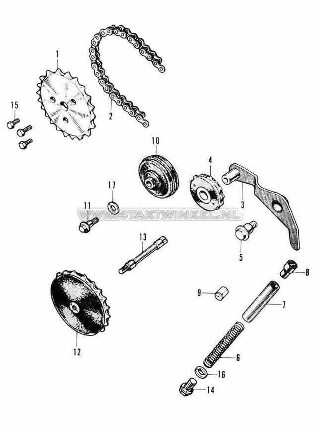 E4 - Cam Chain Tensioner