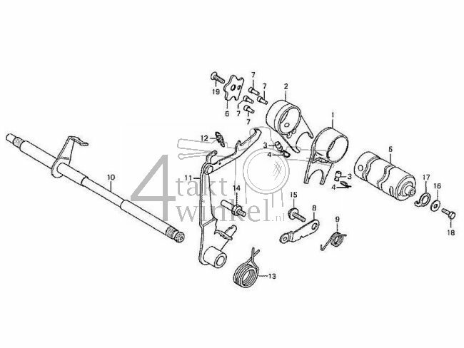 E11 - Gearshift Drum
