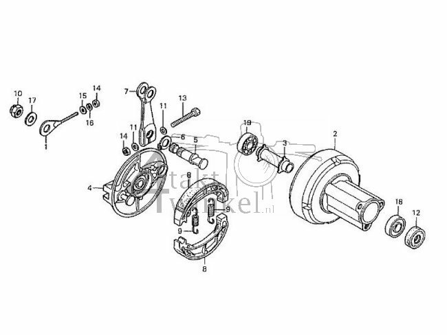 F7 - Rear Brake Panel