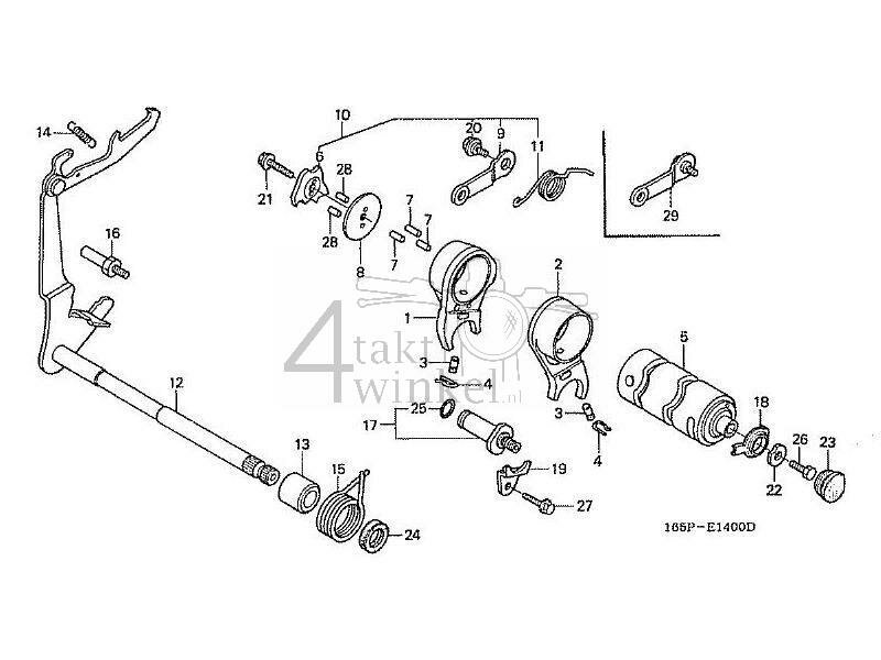 E14 - Shift Drum - Shift Fork