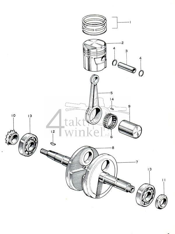E2 - Crankshaft - Piston