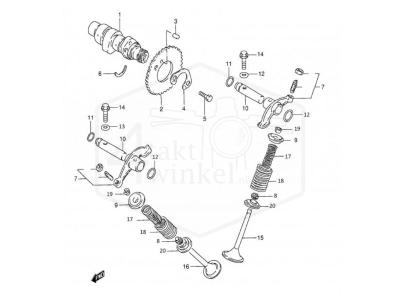 E2 - CAMSHAFT - VALVES