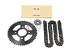 Kettenräder und Kettensatz, Mash Fifty, 13 - 48  (50ccm, 70ccm), 17mm Achse, A-Qualität