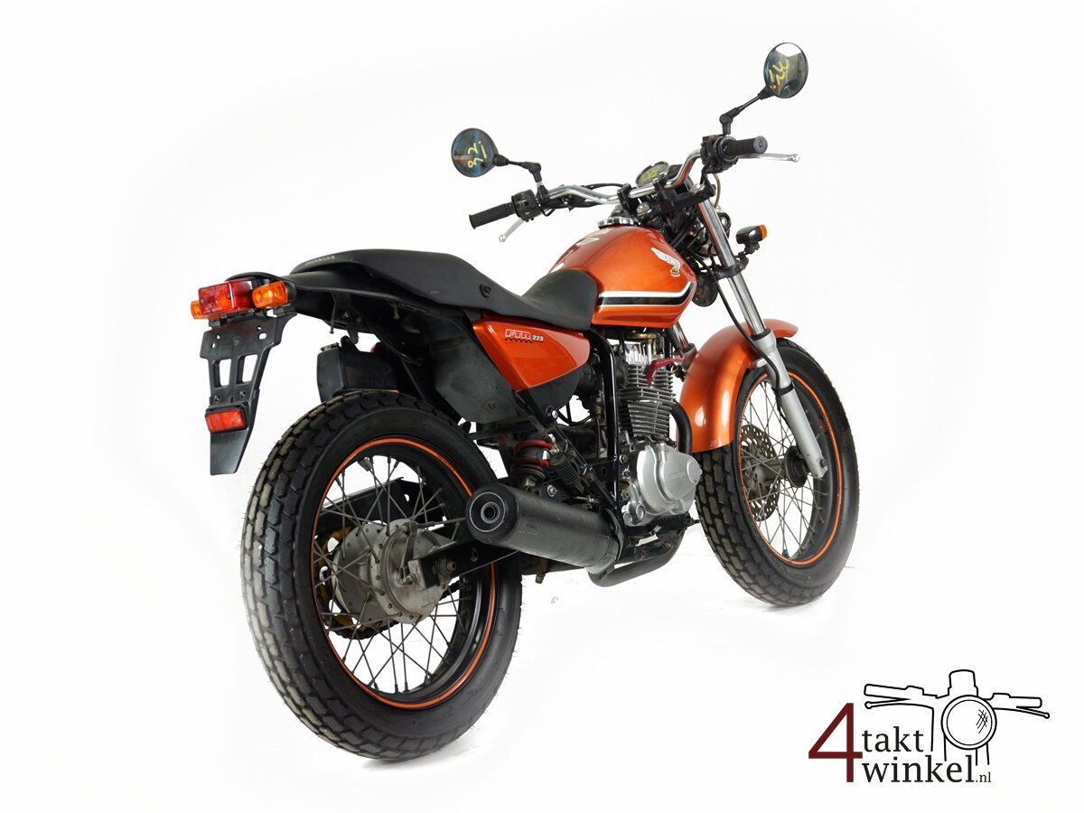 VERKAUFT FTR223, orange, 14593km