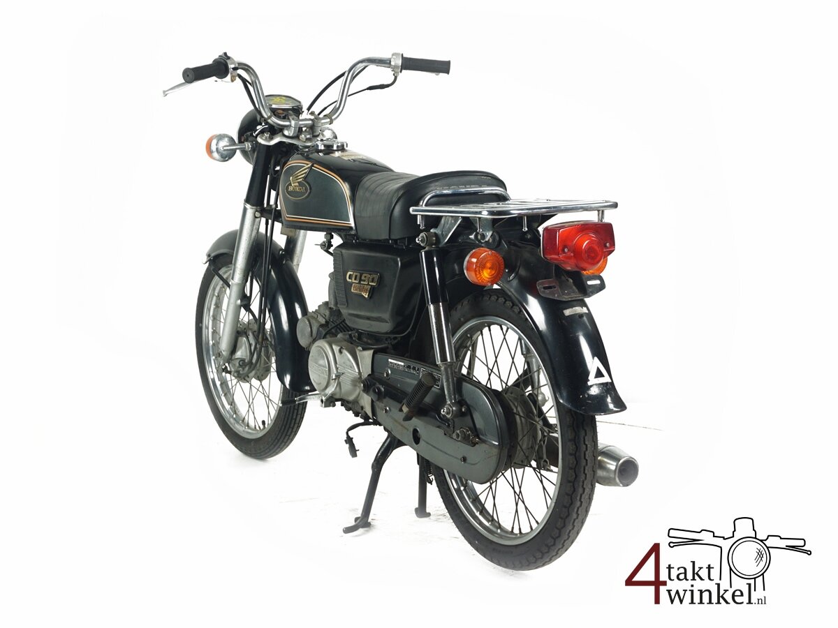 VERKAUFT ! Honda CD90, black, 8597km