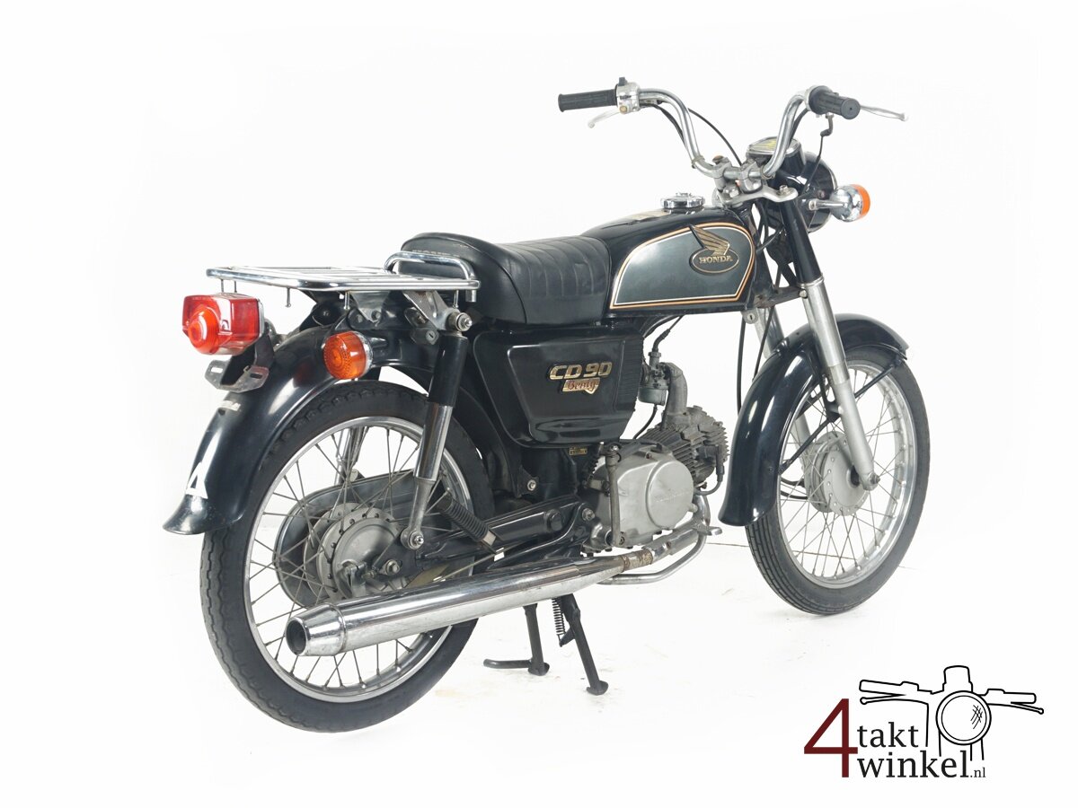 VERKAUFT ! Honda CD90, black, 8597km