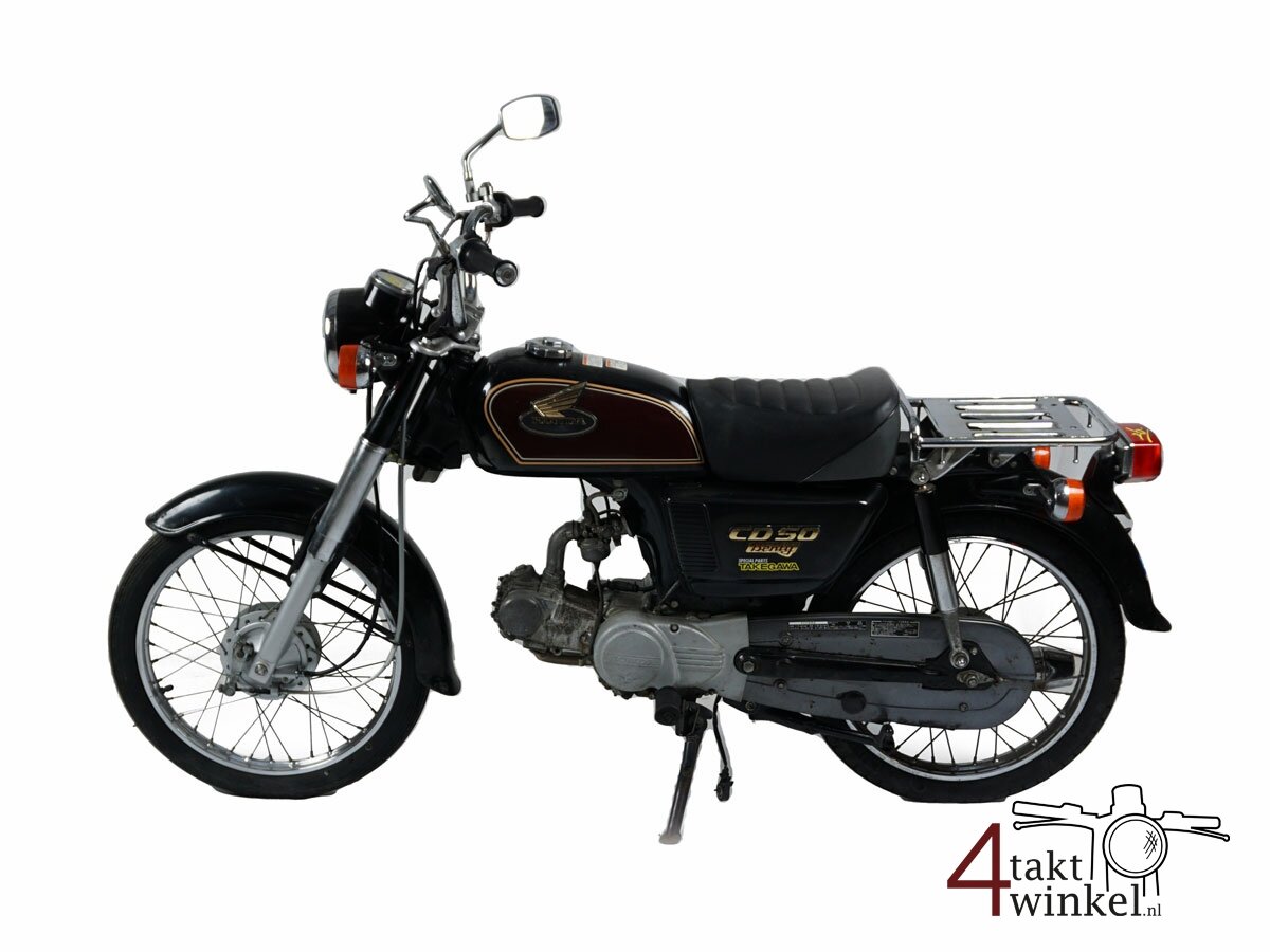 VERKAUFT! Honda CD50, black, 20045km
