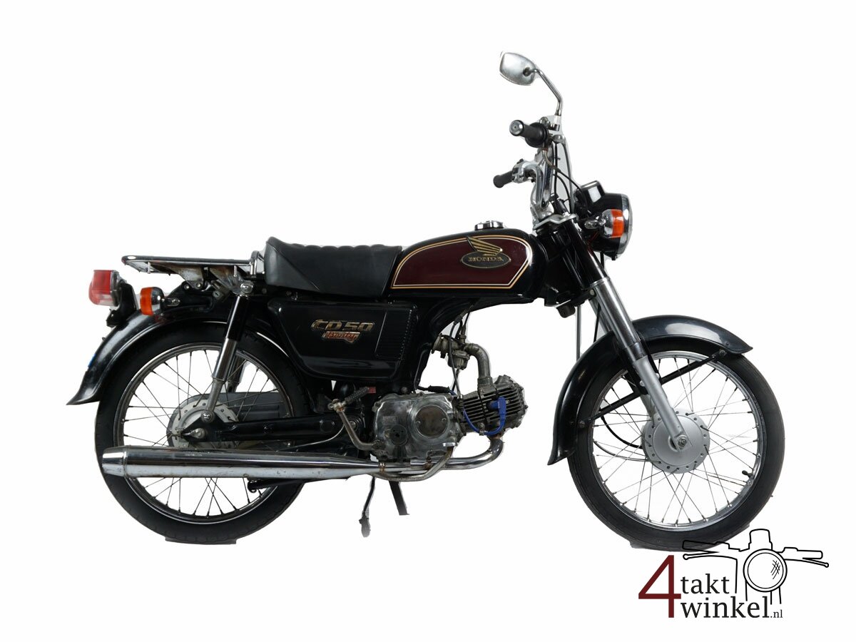 VERKAUFT! Honda CD50, black, 20045km
