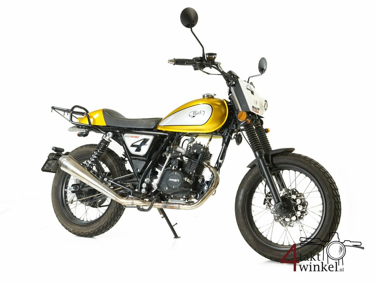 VERKAUFT Mash Dirt Track, 50cc, yellow, used