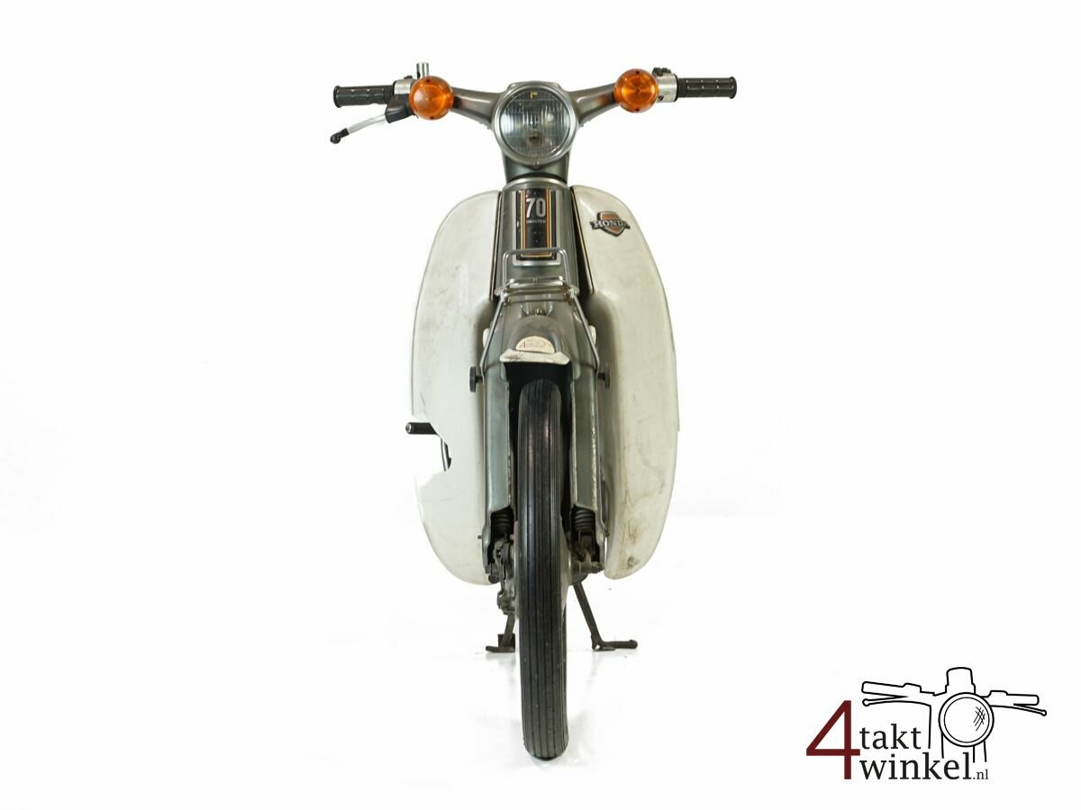 VERKAUFT !!  Honda C70 K1 Japanese, gray, 10407 km