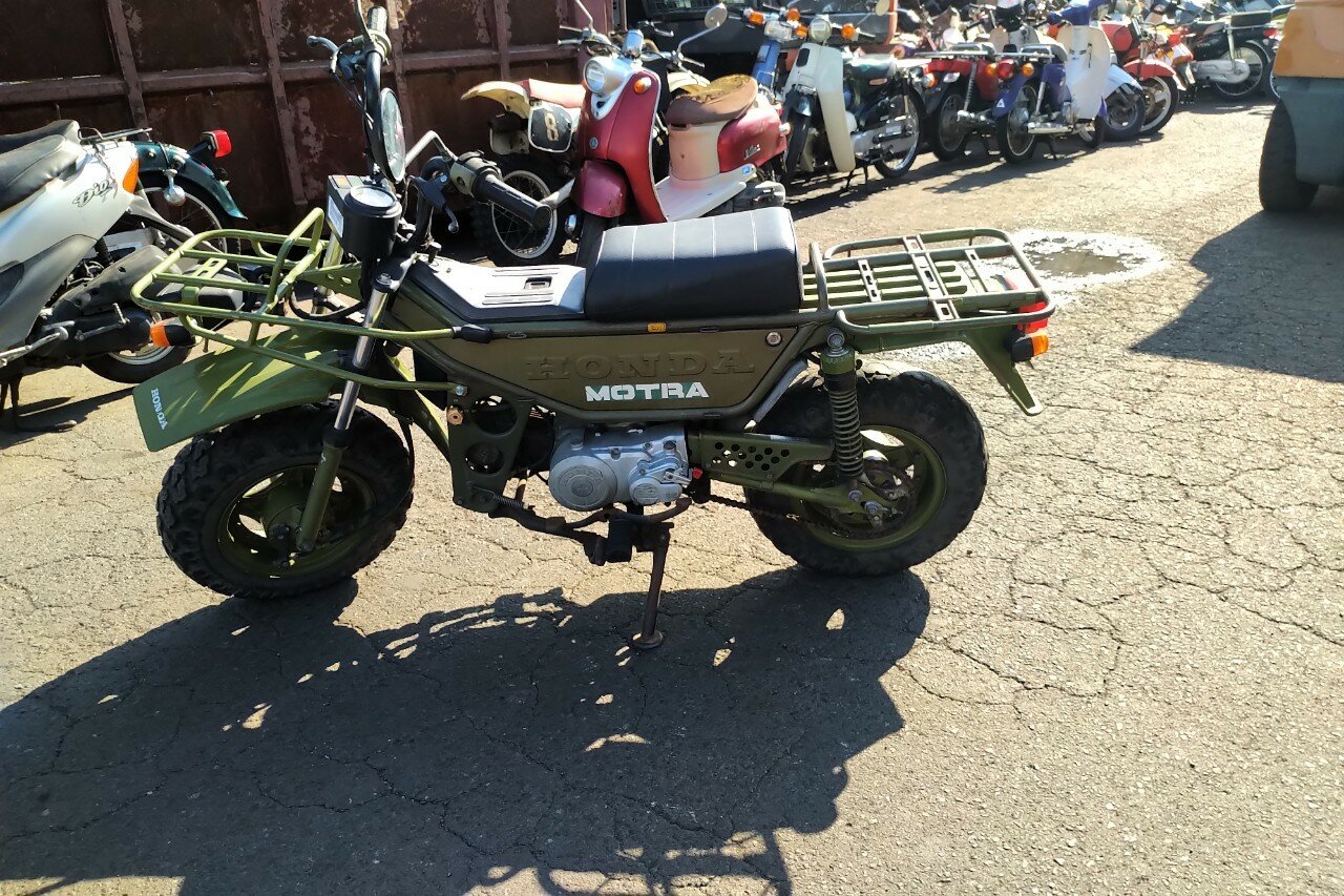 RESERVIERT ! Honda Motra, green, 25203km