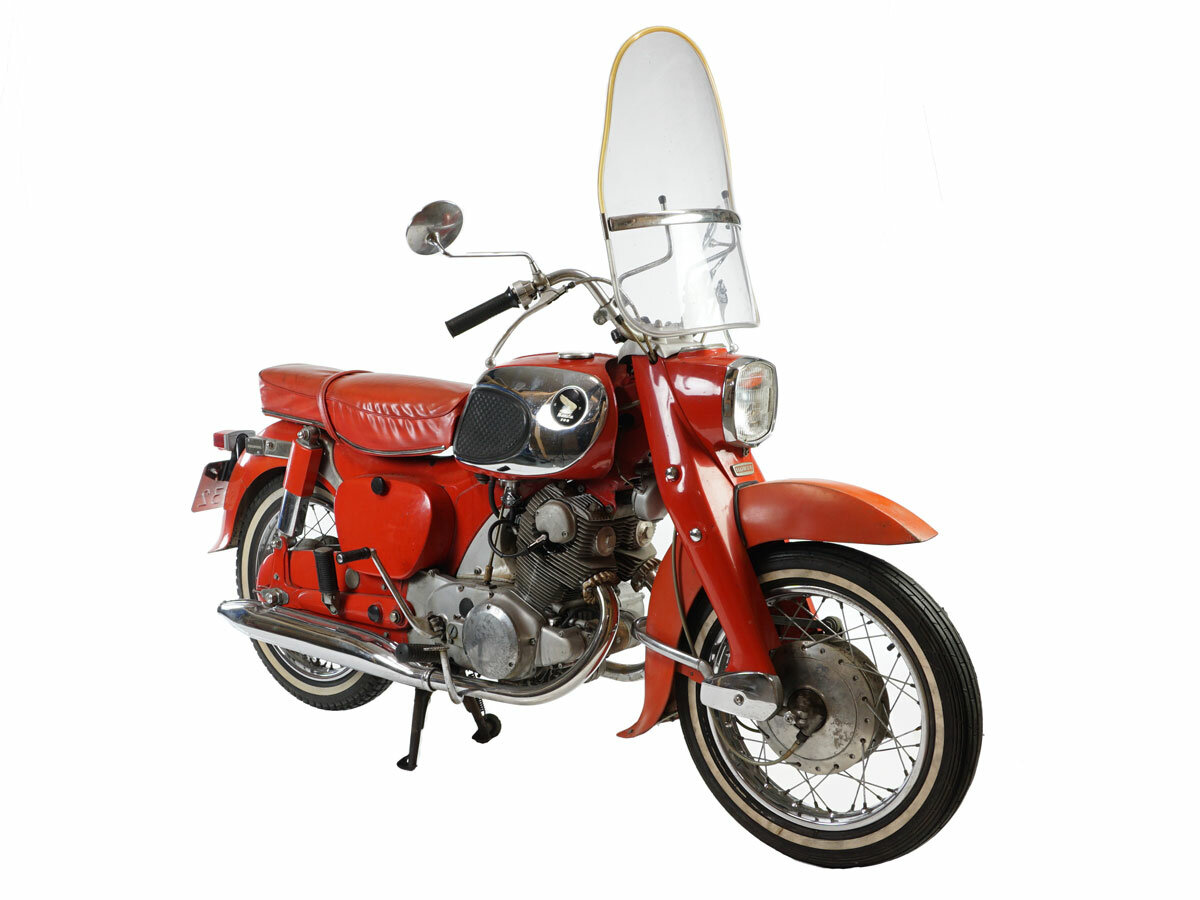 Honda CA78 Dream, red, 10923km, mit Registrierung