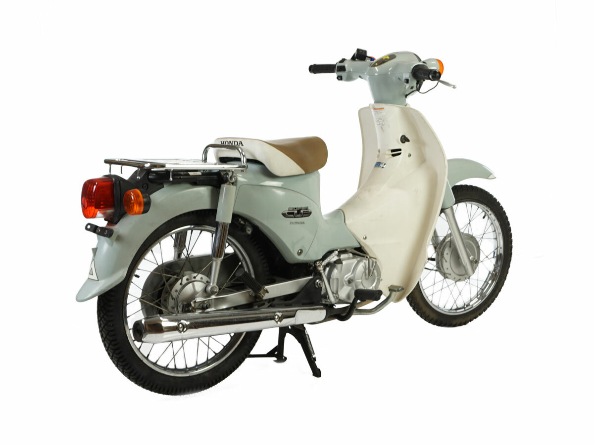 Verkauft ! Honda C110, baby blue, 23211km