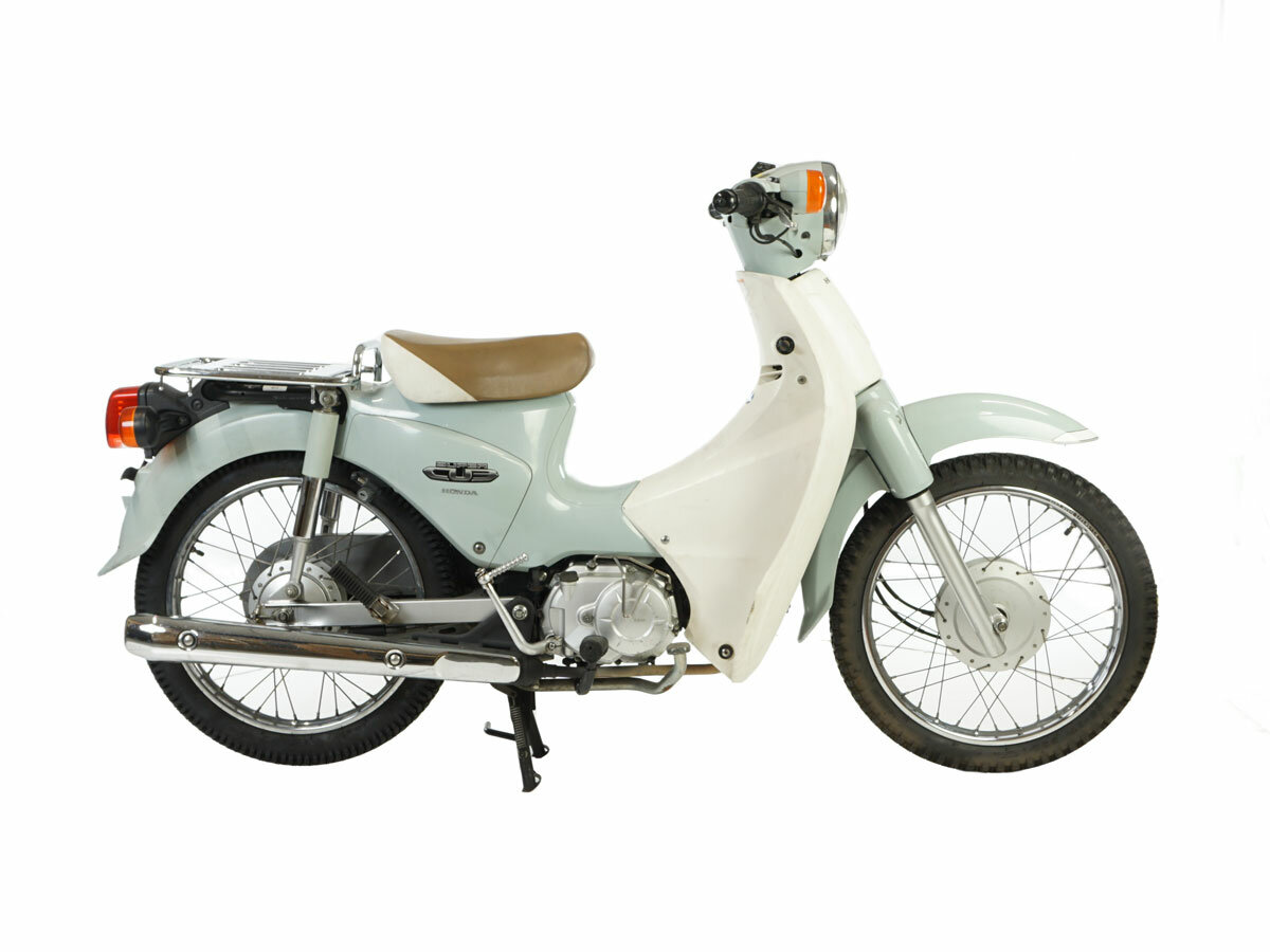 Verkauft ! Honda C110, baby blue, 23211km