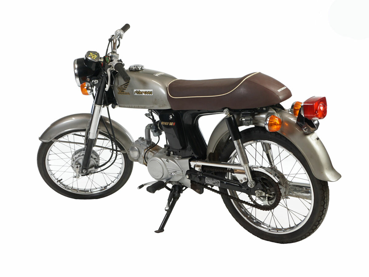 VERKAUFT! Honda CD50s, silver, 16800km