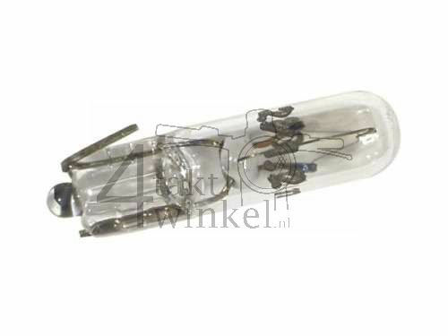 Gl&uuml;hlampe W2, 12 Volt, 1,2 Watt, steckbar