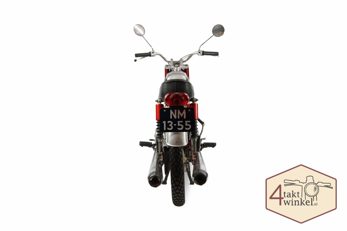 Honda SS125a mit niederl&auml;ndischem Nummernschild