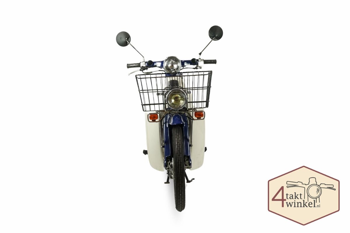 VERKAUFT! Honda C50 Press Cub Japonais, Bleu, 17308 km