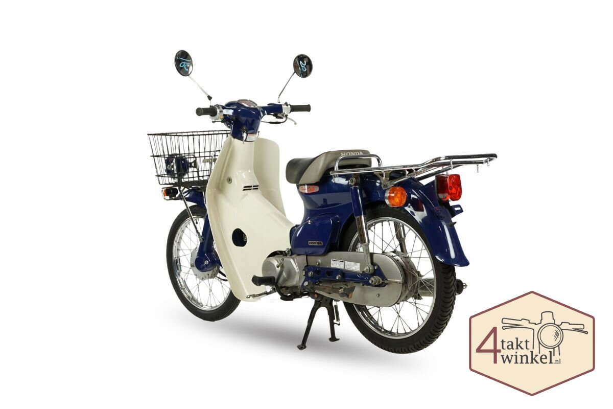 VERKAUFT! Honda C50 Press Cub Japonais, Bleu, 17308 km