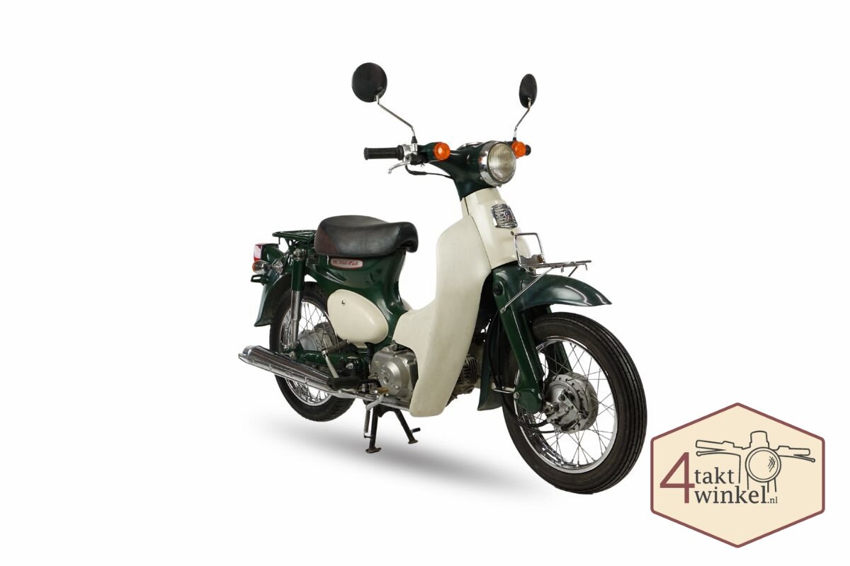 Honda C50 Little Cub, Japanisch, Gr&uuml;n, 8302 km