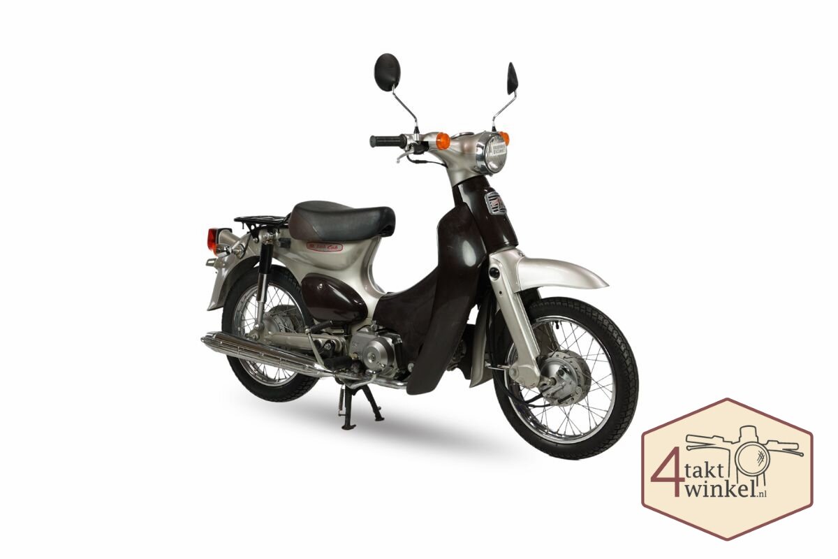 VERKAUFT ! Honda C50 NT, Japanisch, Silber, 6849 km