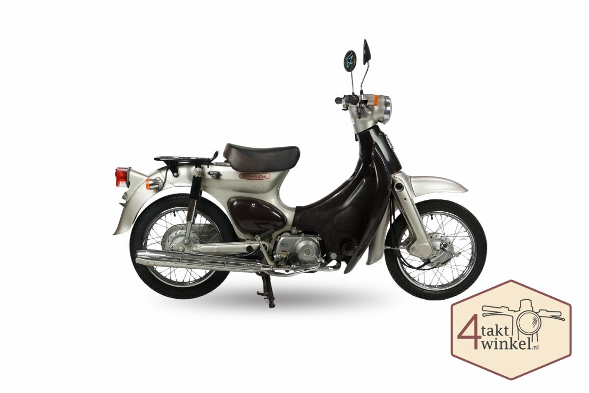 VERKAUFT ! Honda C50 NT, Japanisch, Silber, 6849 km