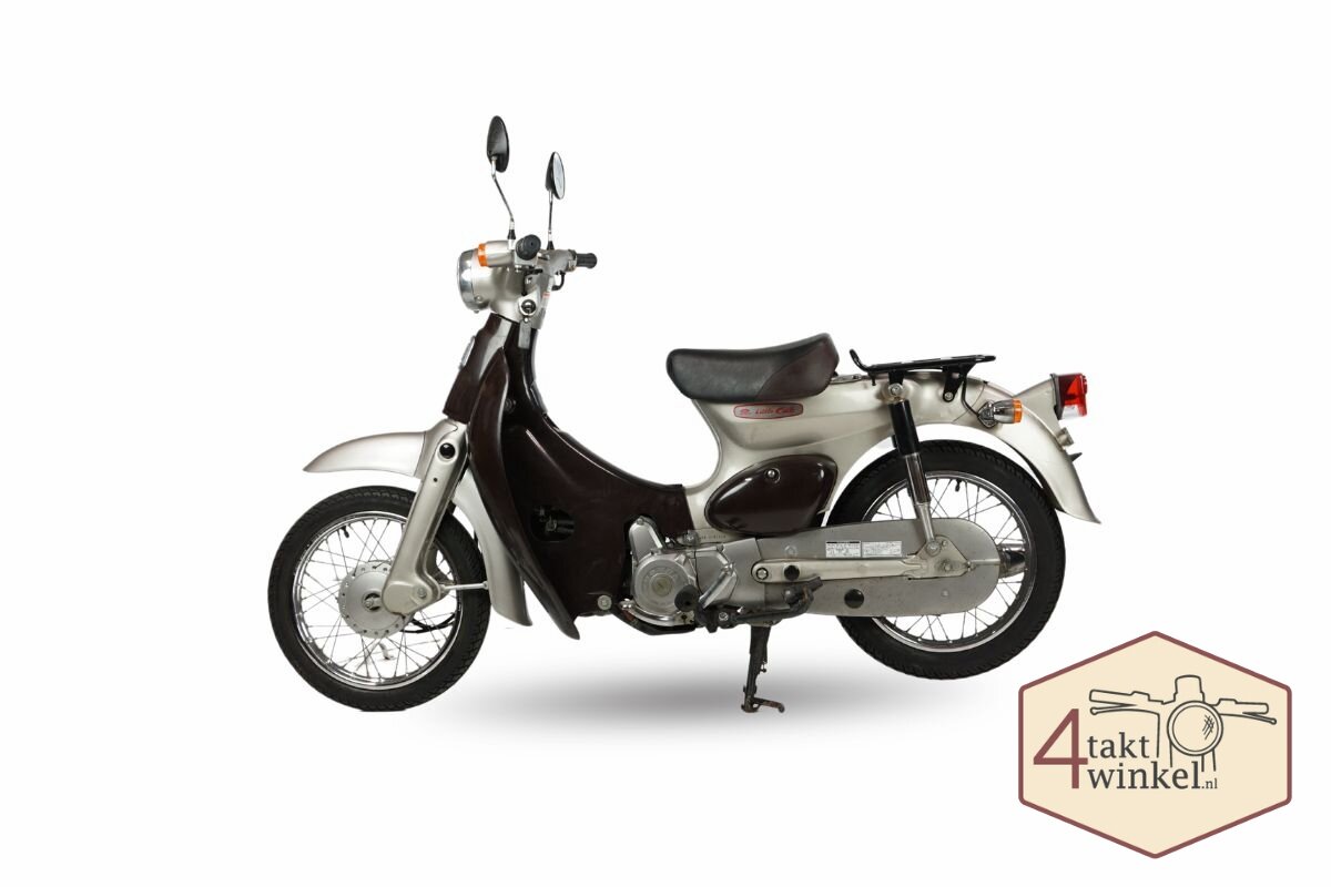 VERKAUFT ! Honda C50 NT, Japanisch, Silber, 6849 km